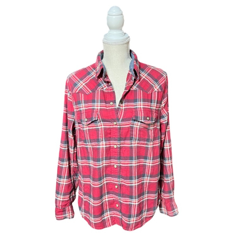Jachs Girlfriend flannel top